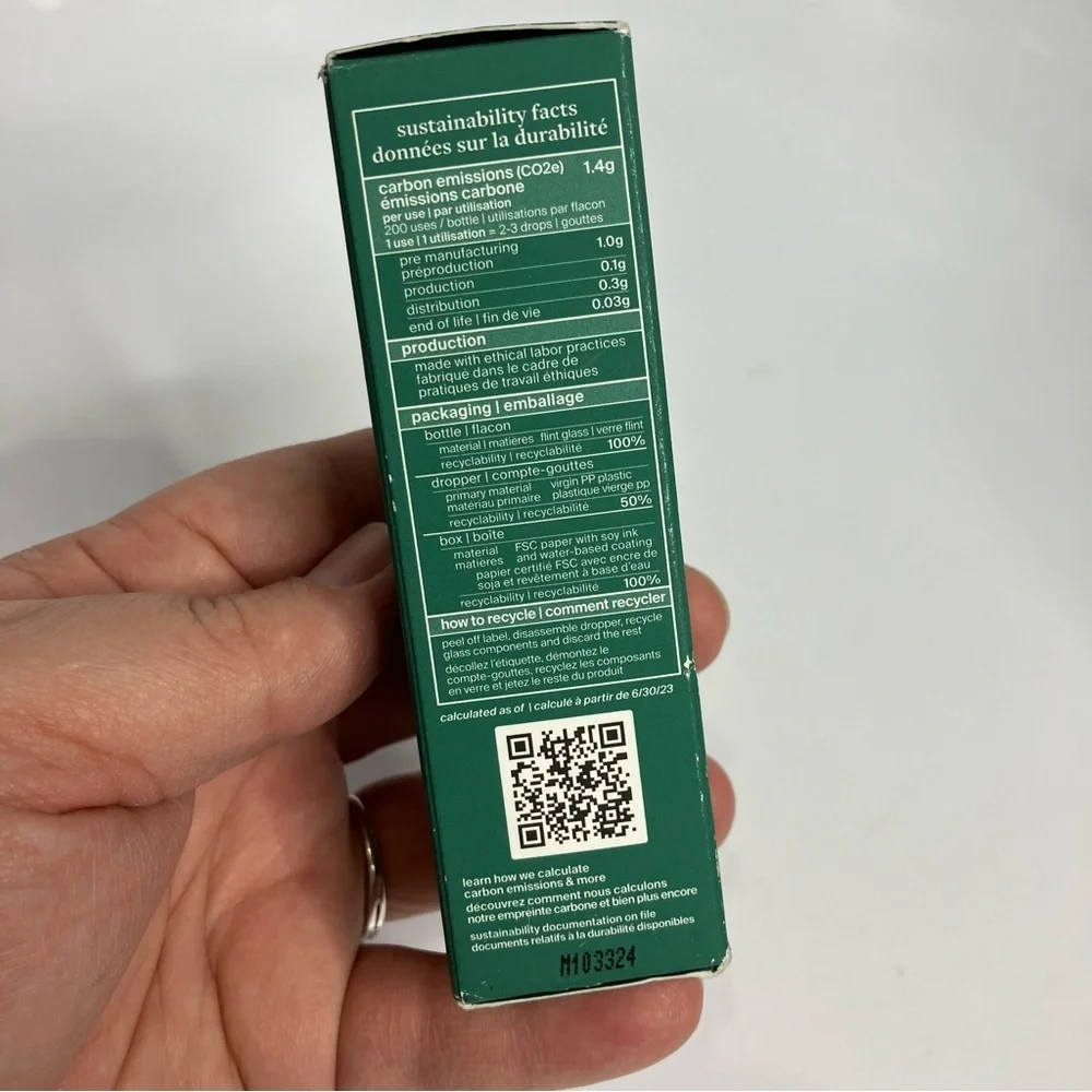 Cocokind chlorophyll discoloration serum 1 fl oz‎ bottle